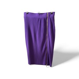 Marc New York Purple Pencil Skirt